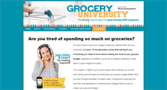 Desktop Screenshot of groceryuniversity.com
